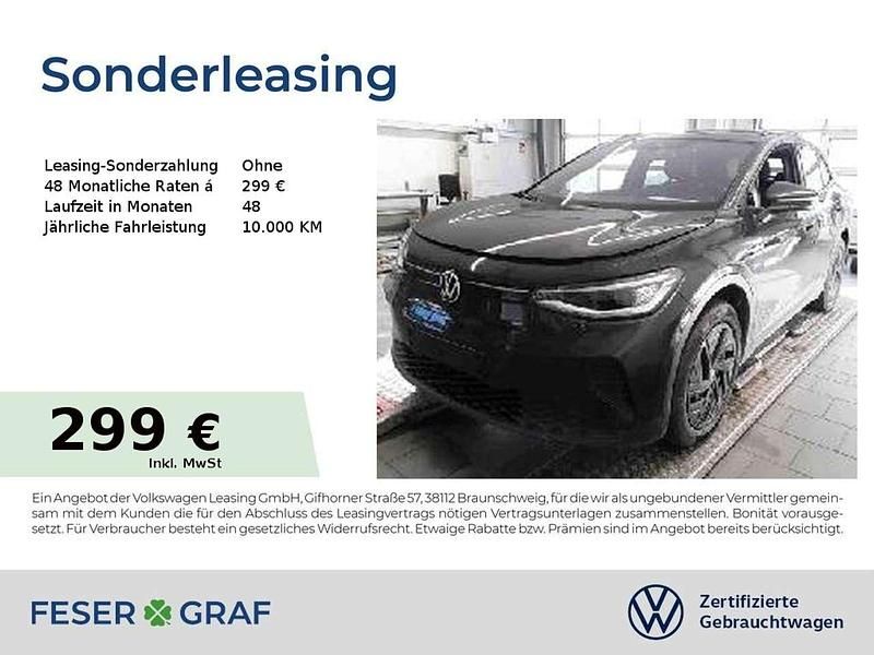 Mangangrau metallic Gebraucht 2021 VW ID.4 Pro Performance SUV | 26.601 € (Fairer Preis) - Bild 1/2