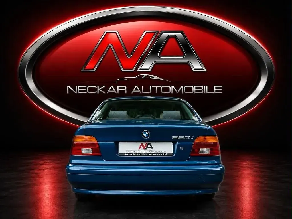 Gebraucht BMW 520 Sport Line 170 PS (125 kW) 2002 Blau Limousine