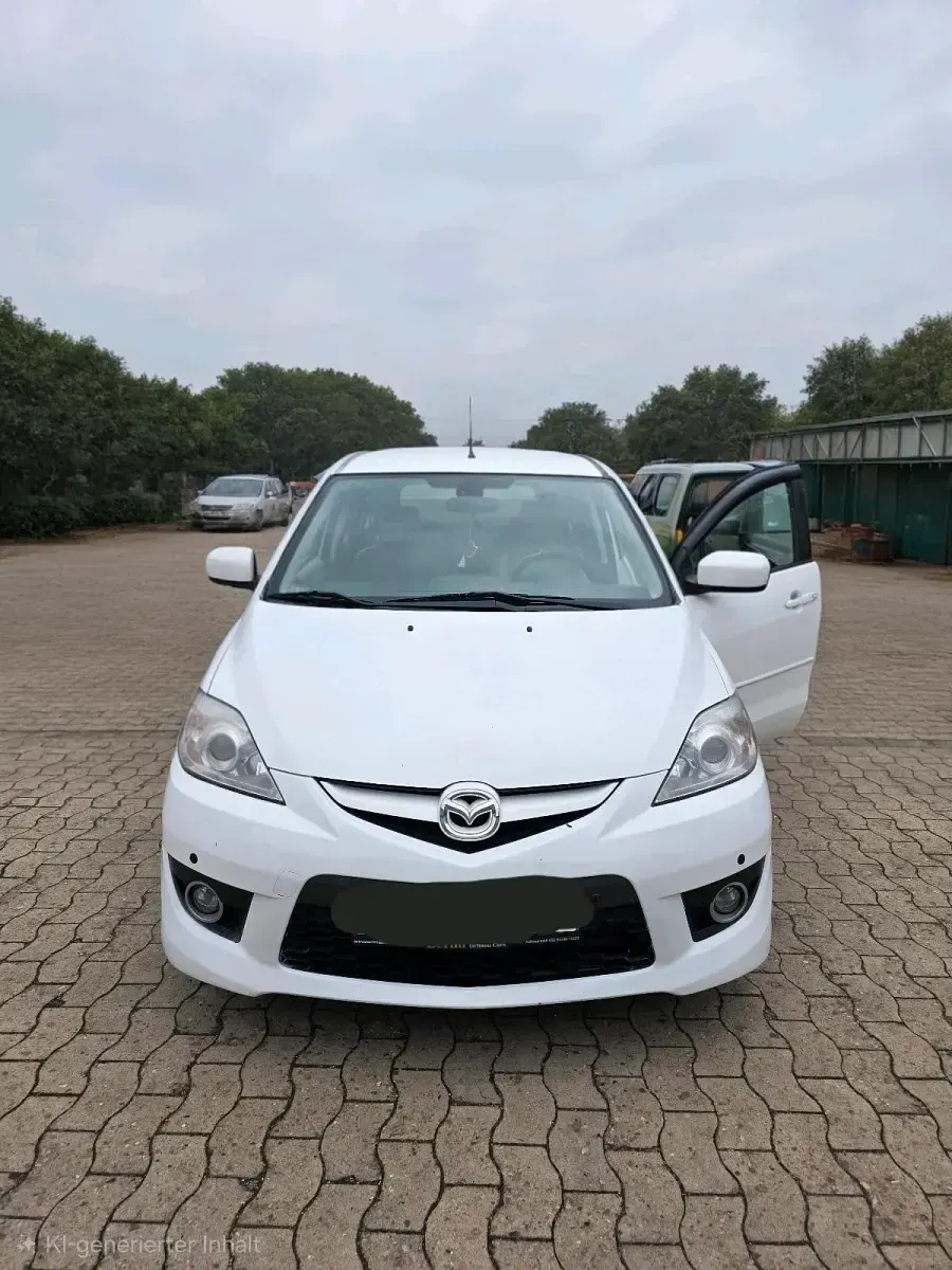 Gebraucht Mazda 5 156 PS (114 kW) 2008 Weiß Van / Kleinbus