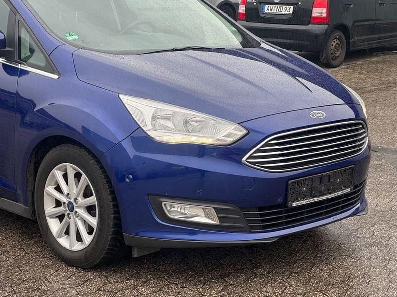 Gebraucht Ford C-MAX Titanium 120 PS (88 kW) 2015 Blau Van / Kleinbus