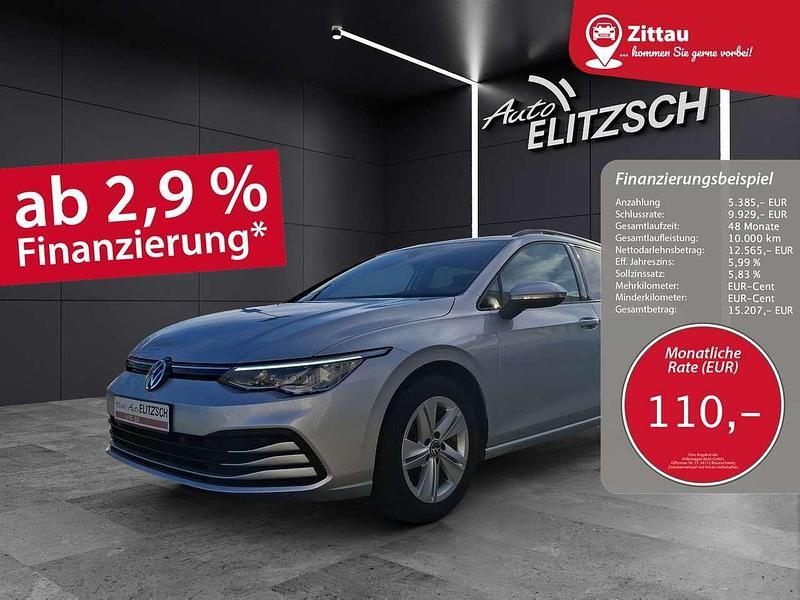 Silber Gebraucht 2021 VW Golf VIII Kombi | 17.950 € (Fairer Preis) - Bild 1/4