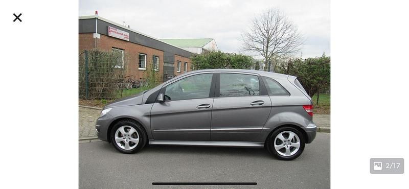 Gebraucht Mercedes B200 140 PS (102 kW) 2010 Grau Van / Kleinbus