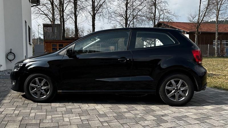 Gebraucht VW Polo Highline 90 PS (66 kW) 2010 Schwarz Kleinwagen