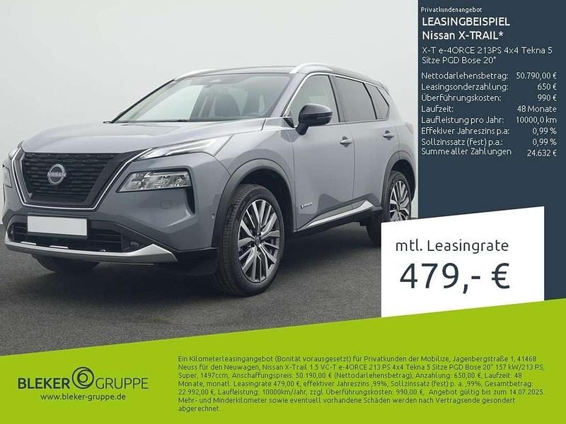 Grau Neu 2025 Nissan X-Trail Tekna SUV | 50.790 € - Bild 1/3