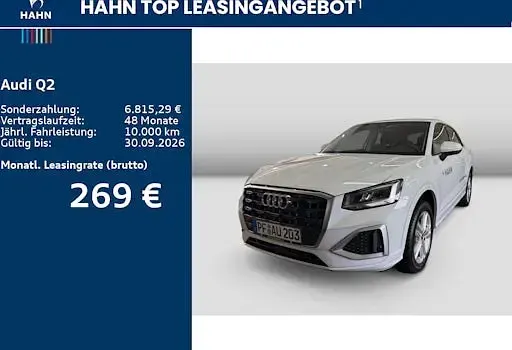 Gebraucht Audi Q2 Advanced Plus 150 PS (110 kW) 2026 Weiß SUV