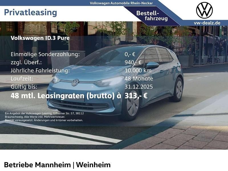 Costa azul Neu 2025 VW ID.3 Pure Kleinwagen | 29.830 € (Superpreis) - Bild 1/4