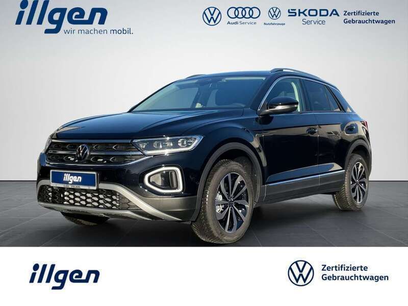 Schwarz Gebraucht 2024 VW T-Roc Style SUV | 33.260 € (Etwas zu teuer) - Bild 1/4