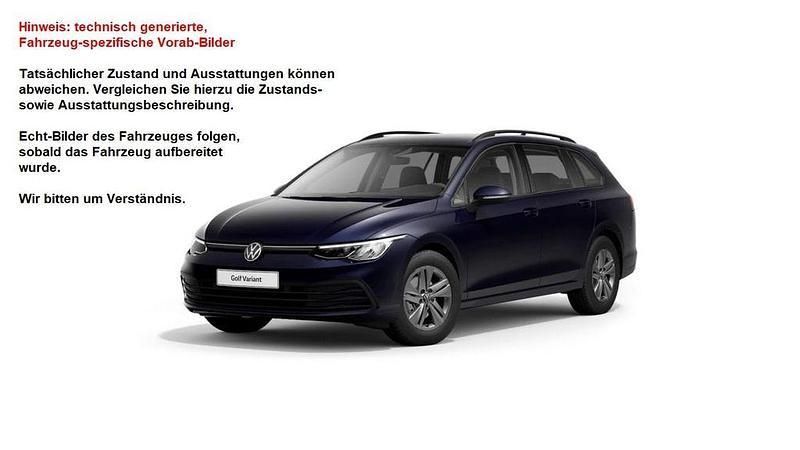 Blau Gebraucht 2021 VW Golf VIII Life Kombi | 19.780 € (Fairer Preis) - Bild 1/4