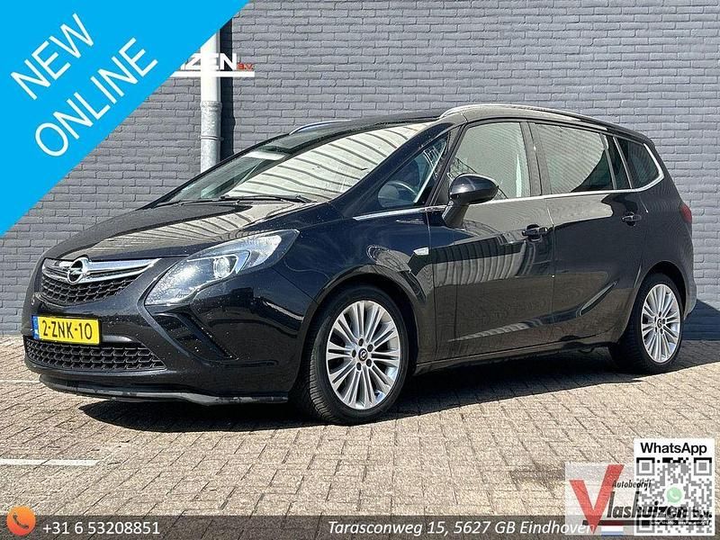 Schwarz Gebraucht 2015 Opel Zafira Tourer Van / Kleinbus | 4.450 € (Superpreis) - Bild 1/4