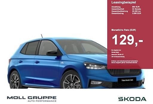 Neu Skoda Fabia Monte Carlo 150 PS (110 kW) 2026 Schwarz Limousine