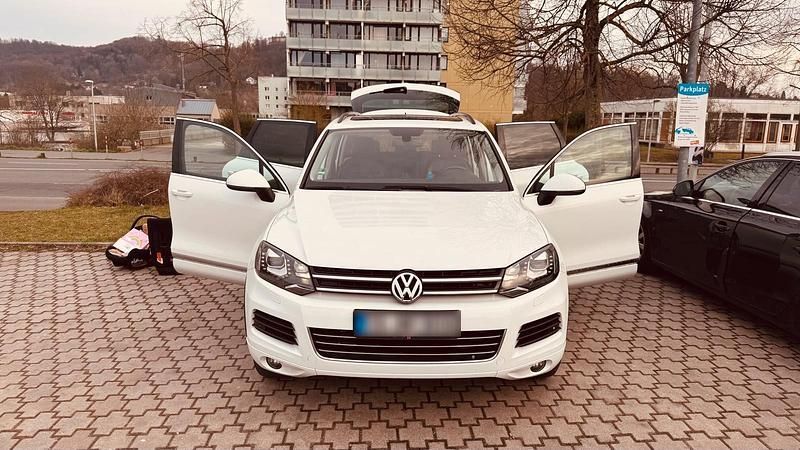 Gebraucht VW Touareg 204 PS (150 kW) 2012 Weiß SUV