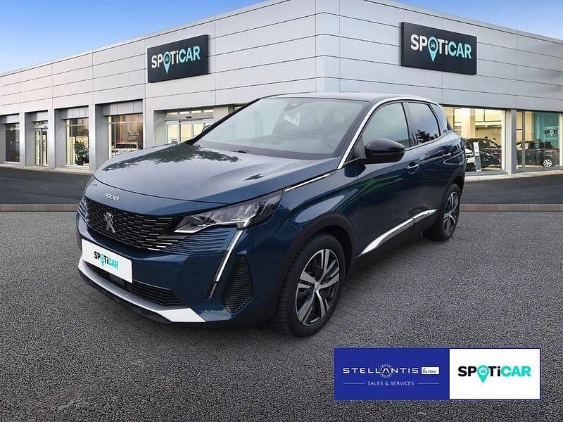 Blau Gebraucht 2023 Peugeot 3008 Allure SUV | 22.490 € (Superpreis) - Bild 1/4