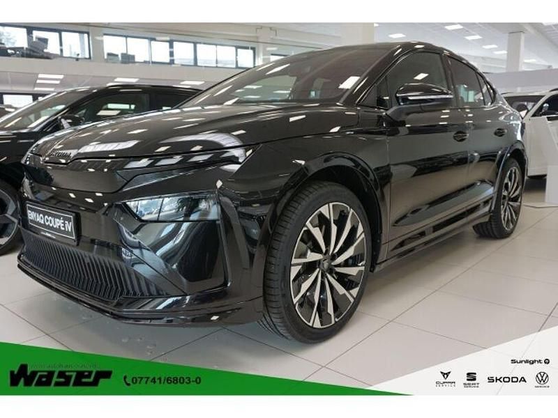 Schwarz Gebraucht 2025 Skoda Enyaq iV SportLine SUV | 55.950 € (Etwas zu teuer) - Bild 1/4
