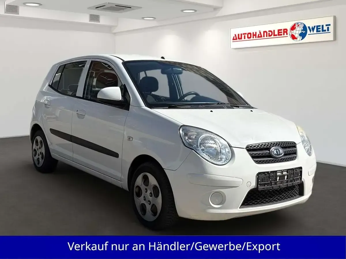 Gebraucht Kia Picanto 65 PS (47 kW) 2009 Weiß Kleinwagen