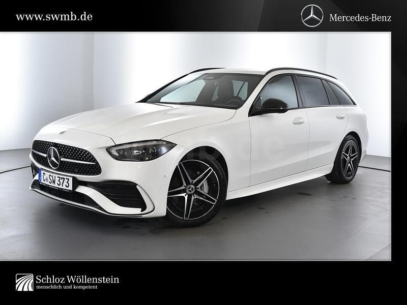Weiß Gebraucht 2025 Mercedes C200 AMG Kombi | 40.770 € (Fairer Preis) - Bild 1/4