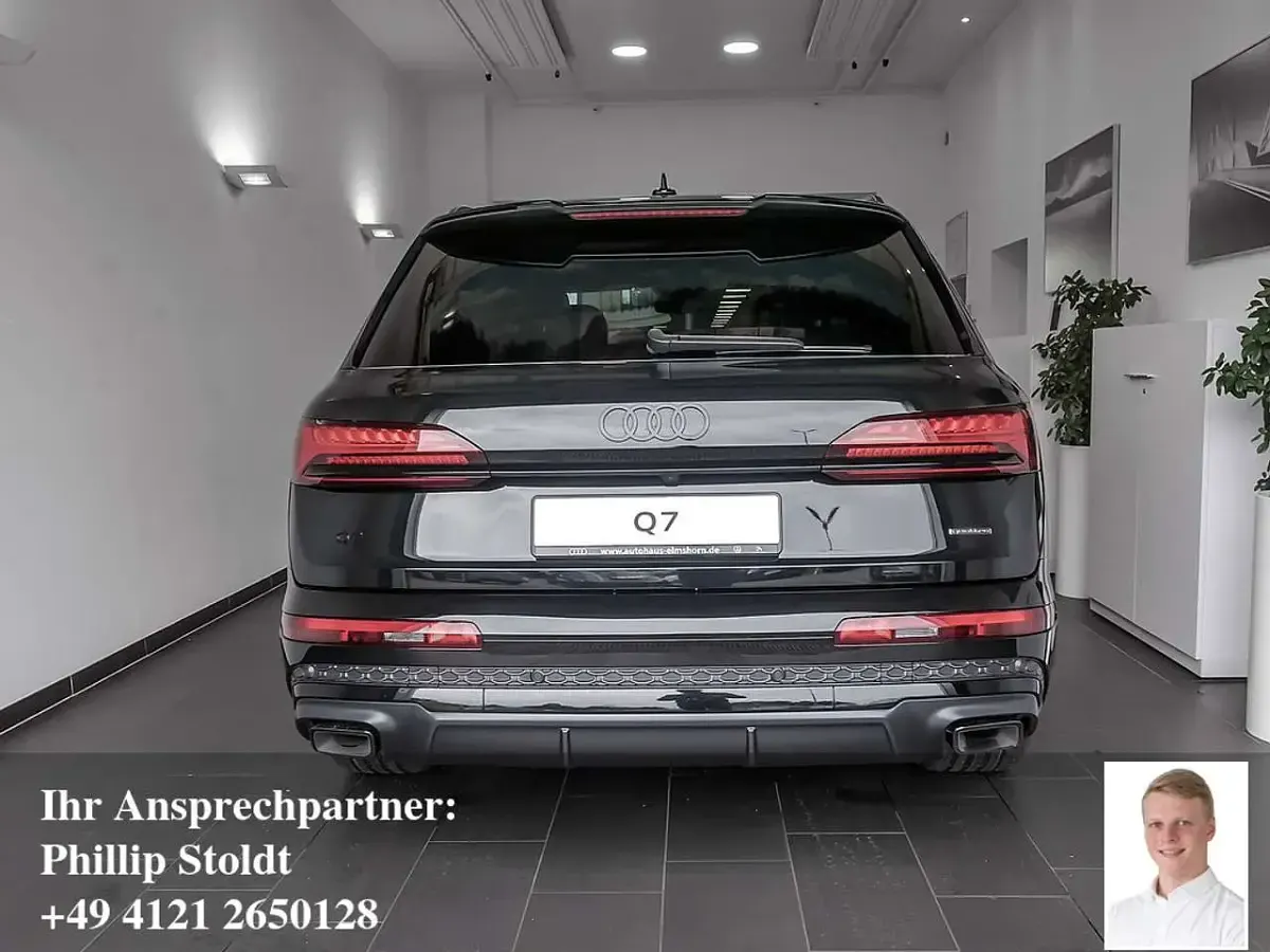 Neu Audi Q7 S-Line 286 PS (210 kW) 2025 Mythosschwarz SUV