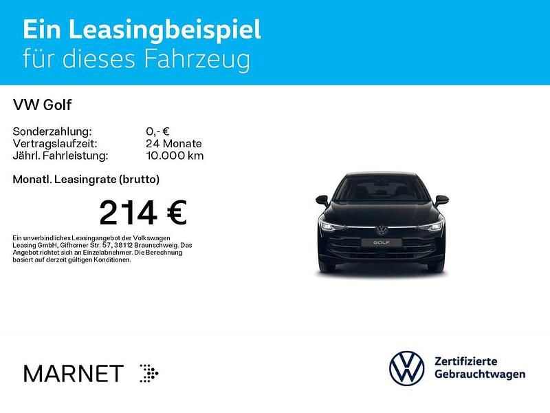 Gebraucht VW Golf VIII Goal 150 PS (110 kW) 2025 Schwarz Limousine