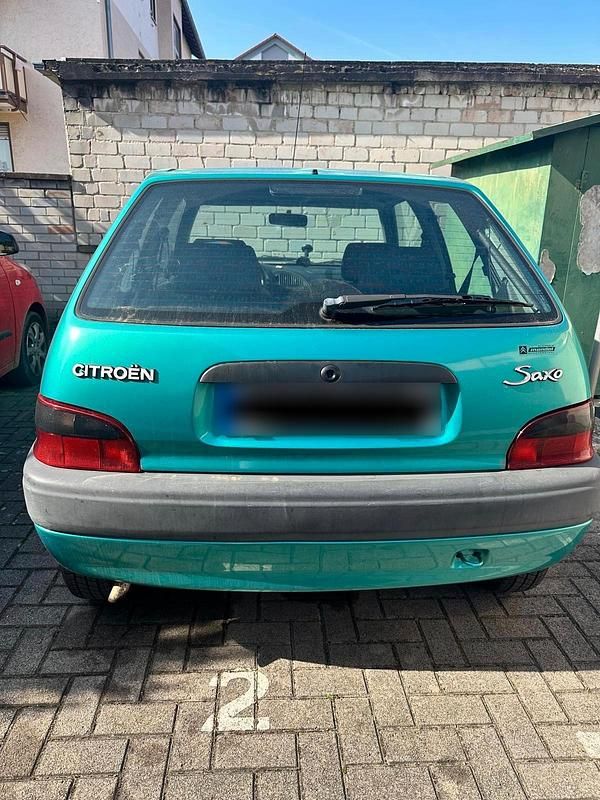 Gebraucht Citroën Saxo 1997 Grün Kleinwagen