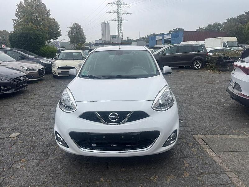 Weiß Gebraucht 2017 Nissan Micra N-TEC Kleinwagen | 6.200 € (Superpreis) - Bild 1/4