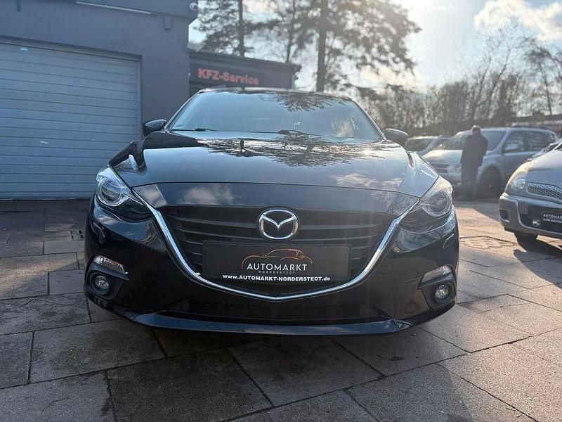 Gebraucht Mazda 3 Nakama 105 PS (77 kW) 2016 Onyxschwarz metallic Limousine