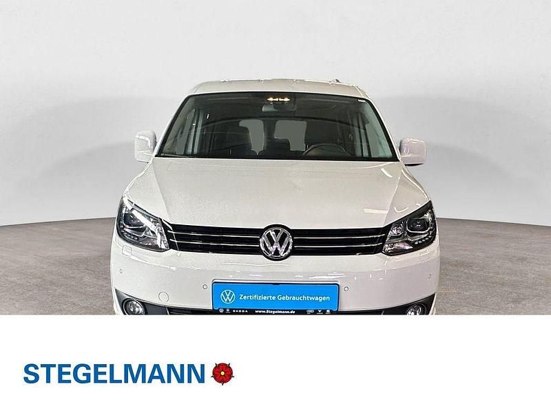 Weiß Gebraucht 2015 VW Caddy Comfortline Van / Kleinbus | 16.660 € (Fairer Preis) - Bild 1/4