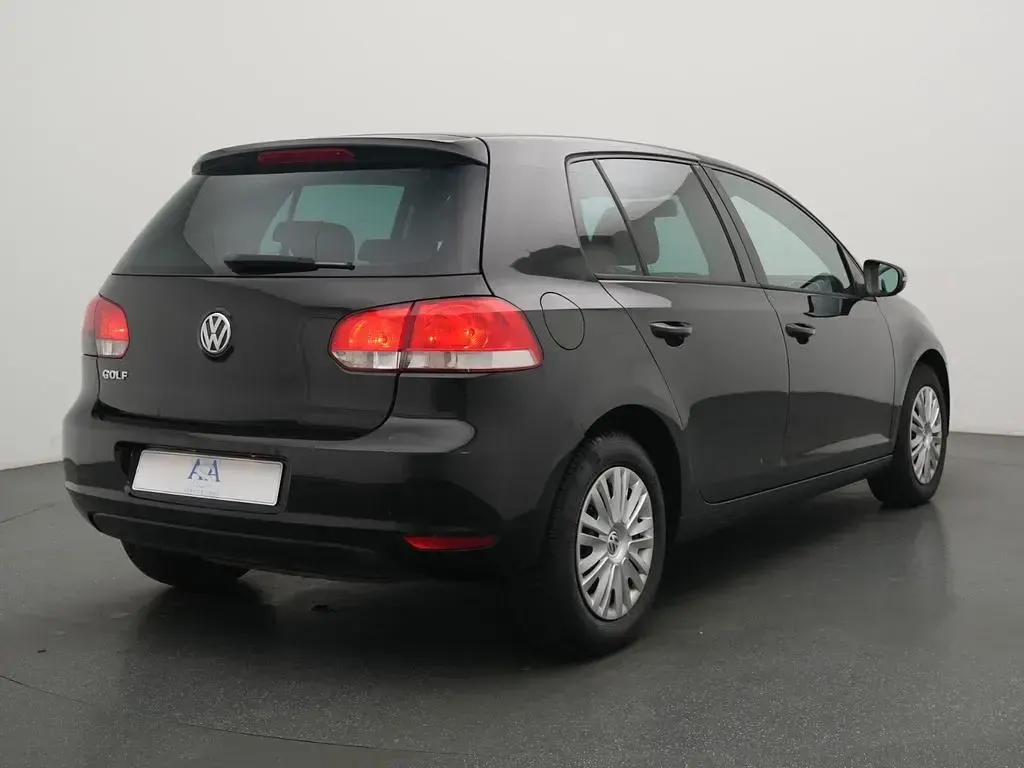 Gebraucht VW Golf VI 80 PS (58 kW) 2010 Schwarz Kleinwagen