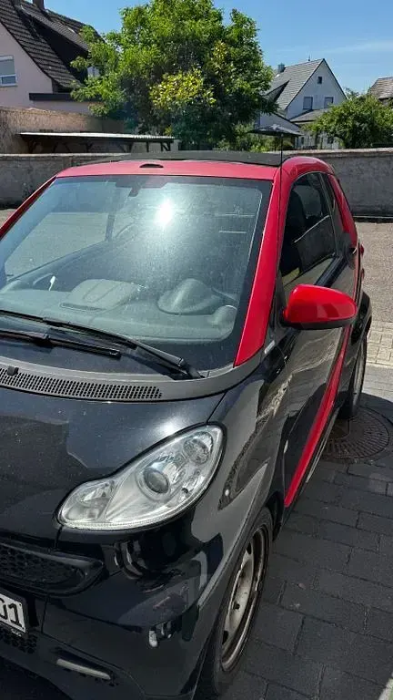 Gebraucht Smart ForTwo Cabrio 84 PS (61 kW) 2012 Schwarz Cabrio