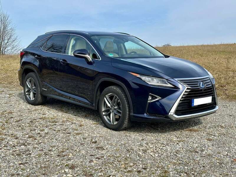 Blau Gebraucht 2017 Lexus RX450h Luxury Line SUV | 34.950 € (Fairer Preis) - Bild 1/4