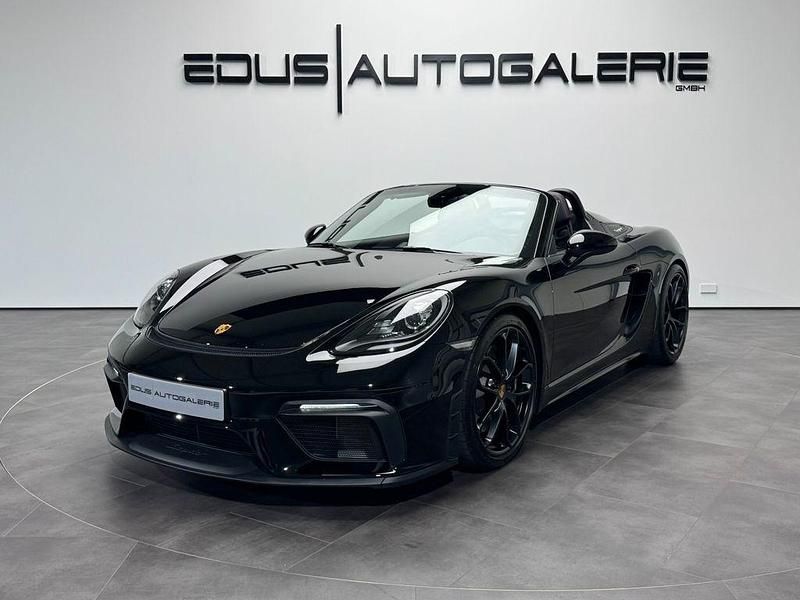 Schwarz Gebraucht 2022 Porsche 718 Boxster Cabrio | 99.900 € (Fairer Preis) - Bild 1/4