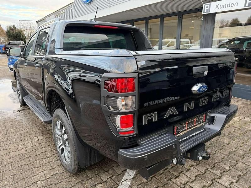 Gebraucht Ford Ranger Wildtrack 212 PS (155 kW) 2022 Obsidianschwarz metallic Pickup