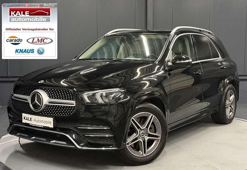 Schwarz Gebraucht 2023 Mercedes GLE350e AMG line SUV | 66.890 € (Fairer Preis) - Bild 1/4