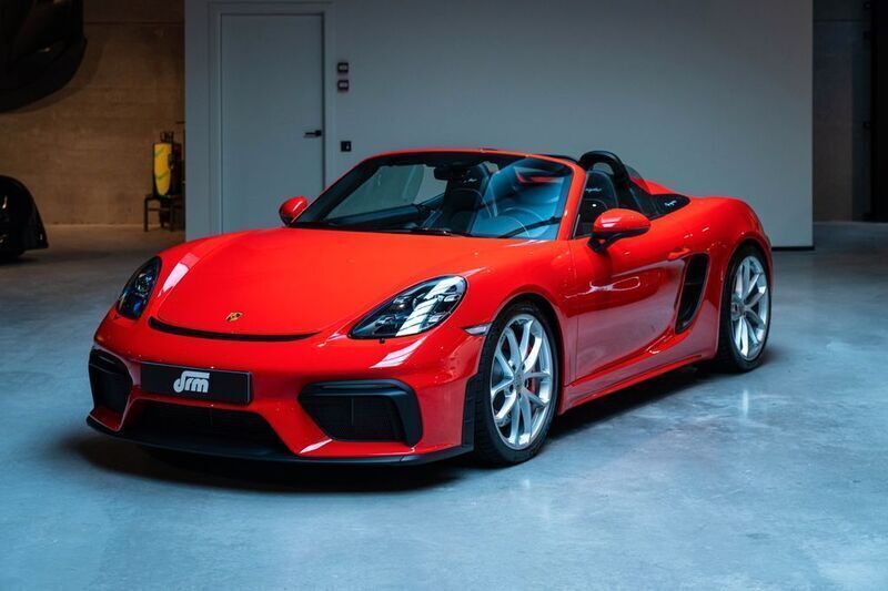 Gebraucht Porsche 718 Boxster 420 PS (308 kW) 2022 Rot Cabrio