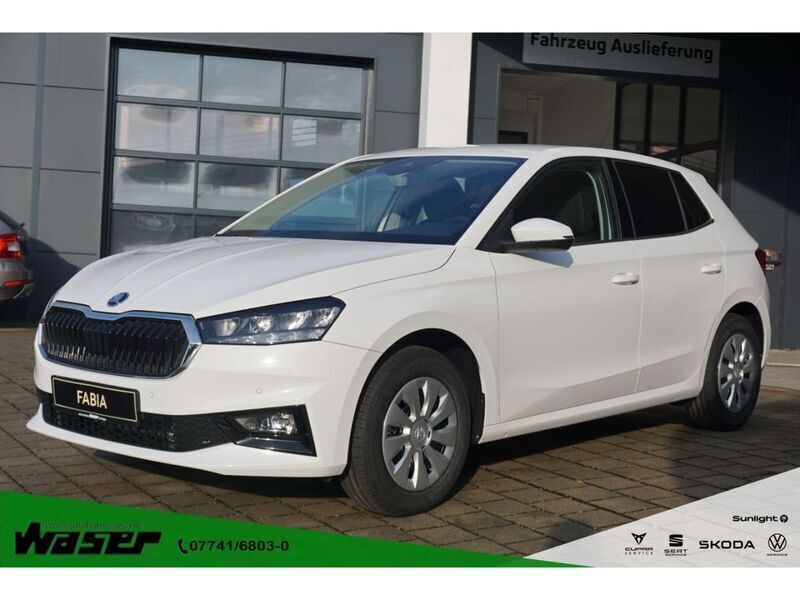 Weiss Neu 2024 Skoda Fabia Selection Limousine | 25.450 € (Teuer) - Bild 1/4