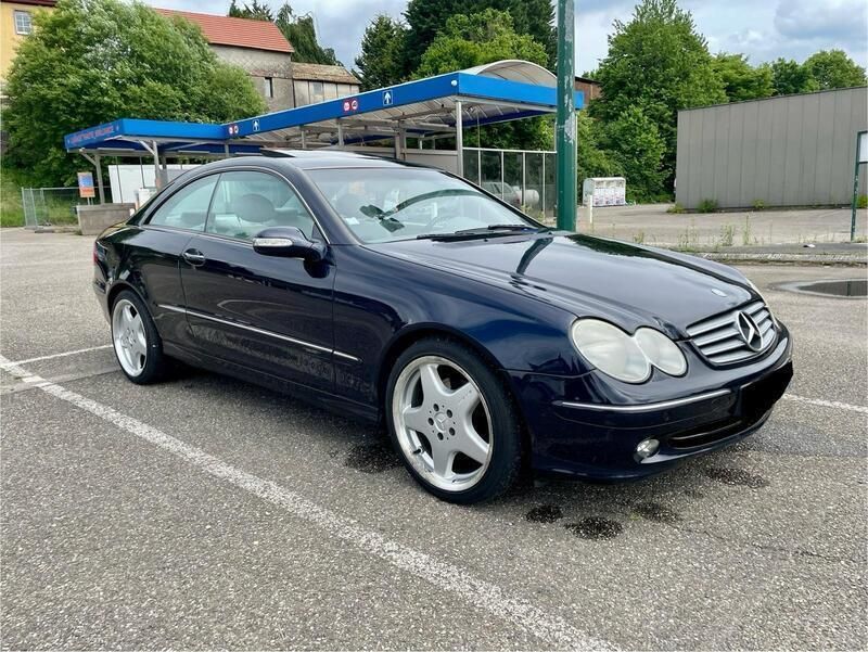 Blau Gebraucht 2004 Mercedes CLK320 AMG Coupé | 3.200 € (Superpreis) - Bild 1/4
