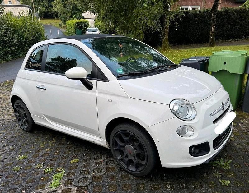 Weiß Gebraucht 2014 Fiat 500 Sport Cabrio | 9.000 € - Bild 1/4