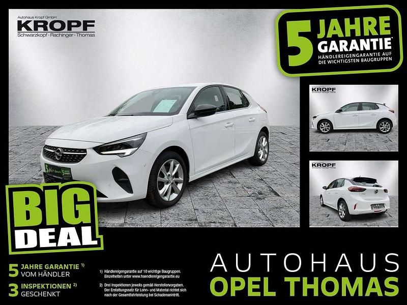 Lack weiss banquise/typ aussenverkl Gebraucht 2023 Opel Corsa Elegance Kleinwagen | 14.590 € (Guter Preis) - Bild 1/4