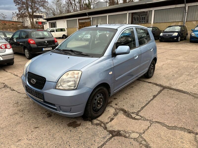 Gebraucht Kia Picanto EX 65 PS (47 kW) 2007 Blau Kleinwagen
