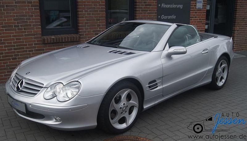 Silber Gebraucht 2005 Mercedes SL350 Edition Cabrio | 22.985 € (Fairer Preis) - Bild 1/4