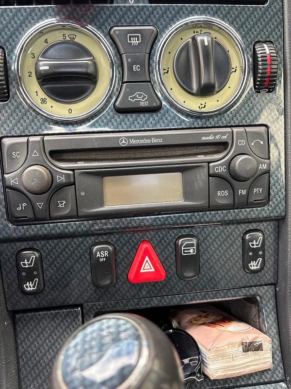 Gebraucht Mercedes SLK200 1999 Schwarz Cabrio