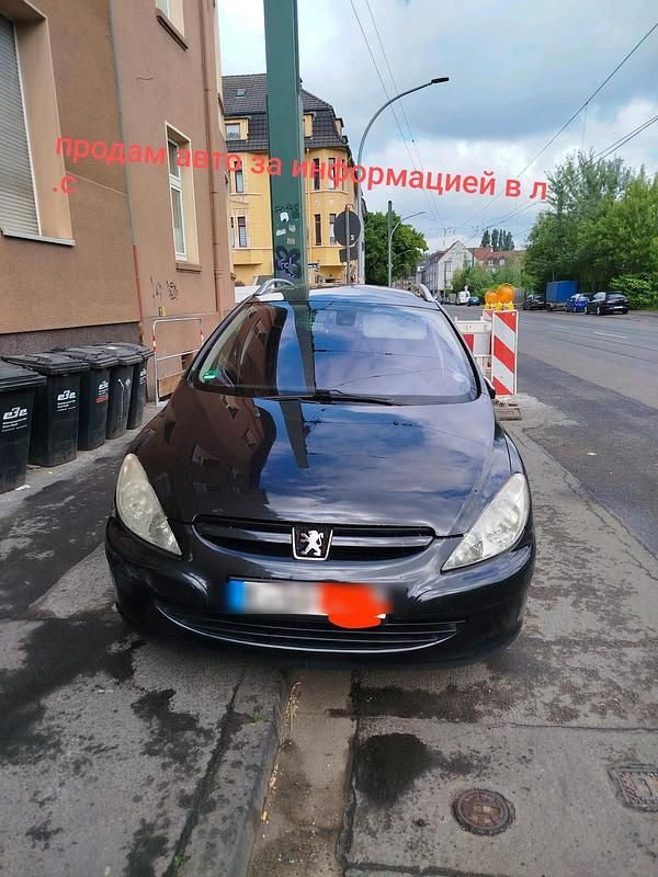 Schwarz Gebraucht 2004 Peugeot 307 Kombi | 2.000 € (Etwas zu teuer) - Bild 1/4