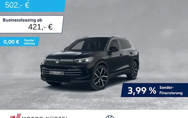 Gebraucht VW Tiguan Elegance 204 PS (150 kW) 2025 Grenadillschwarz metallic SUV