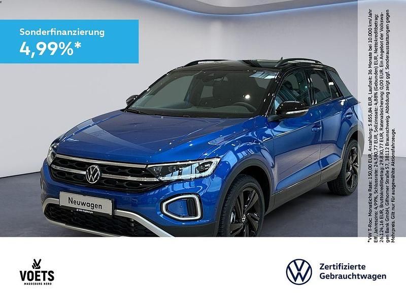 Ravennablau metallic Gebraucht 2025 VW T-Roc Style SUV | 36.666 € (Teuer) - Bild 1/4