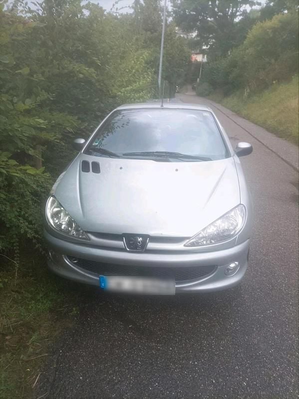 Silber Gebraucht 2006 Peugeot 206 CC Cabrio | 900 € (Superpreis) - Bild 1/4
