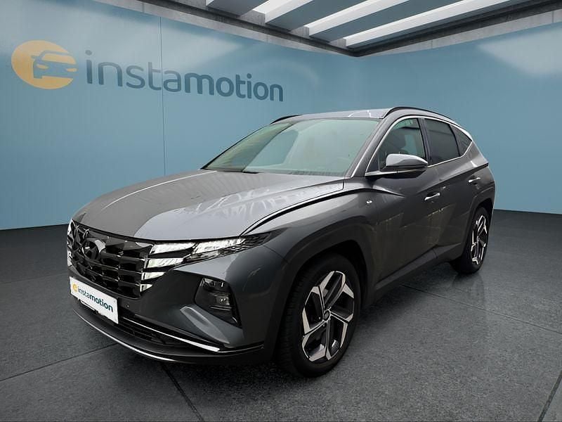 Grau Gebraucht 2021 Hyundai Tucson SUV | 21.999 € (Fairer Preis) - Bild 1/4