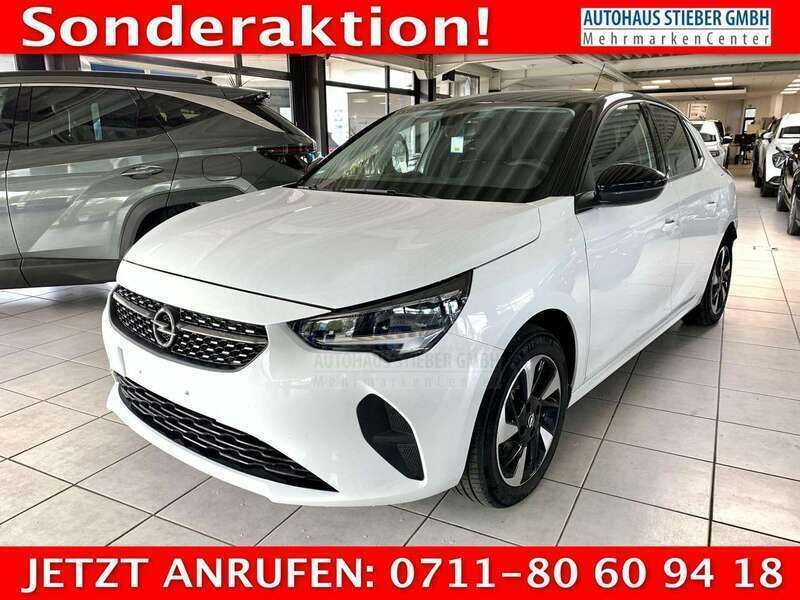 Weiß Gebraucht 2023 Opel Corsa-e Elegance Kleinwagen | 22.480 € (Teuer) - Bild 1/4