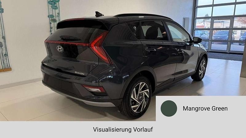 Neu Hyundai Bayon GO! 101 PS (74 kW) 2025 Mangrove green pearl SUV