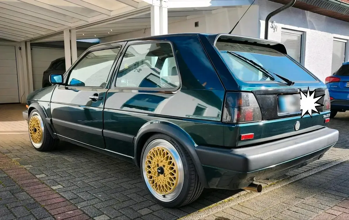 Gebraucht VW Golf III 72 PS (52 kW) 1991 Grün Kleinwagen