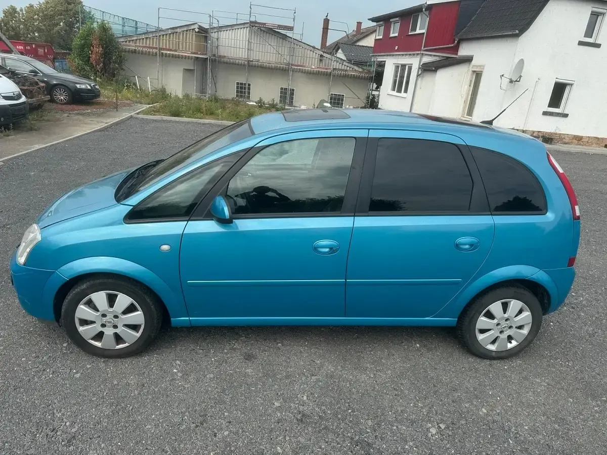 Gebraucht Opel Meriva 102 PS (75 kW) 2004 Blau Van / Kleinbus
