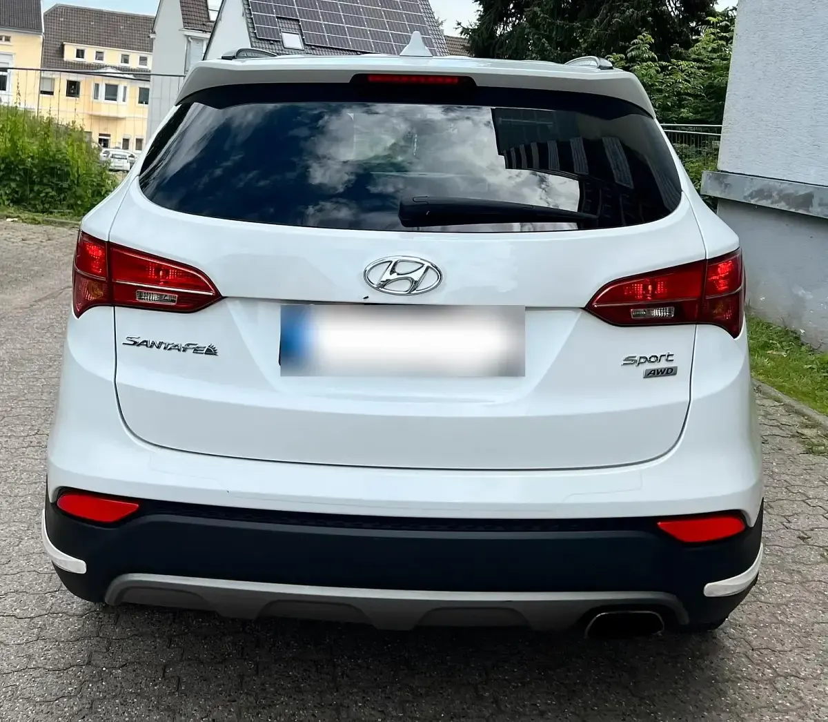 Gebraucht Hyundai Santa Fe 191 PS (140 kW) 2016 Weiß SUV