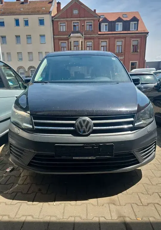 Gebraucht VW Caddy 150 PS (110 kW) 2017 Schwarz Van / Kleinbus